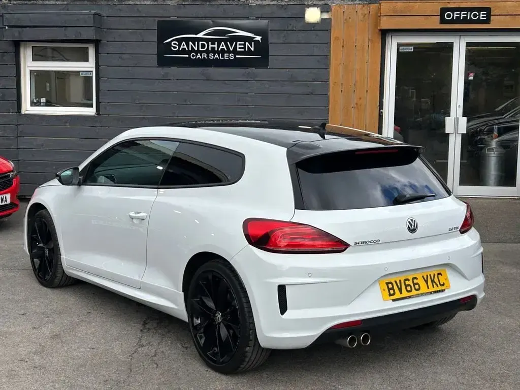 Used VW Scirocco Black Edition 184 HP (135 kW) 2016 White Coupe