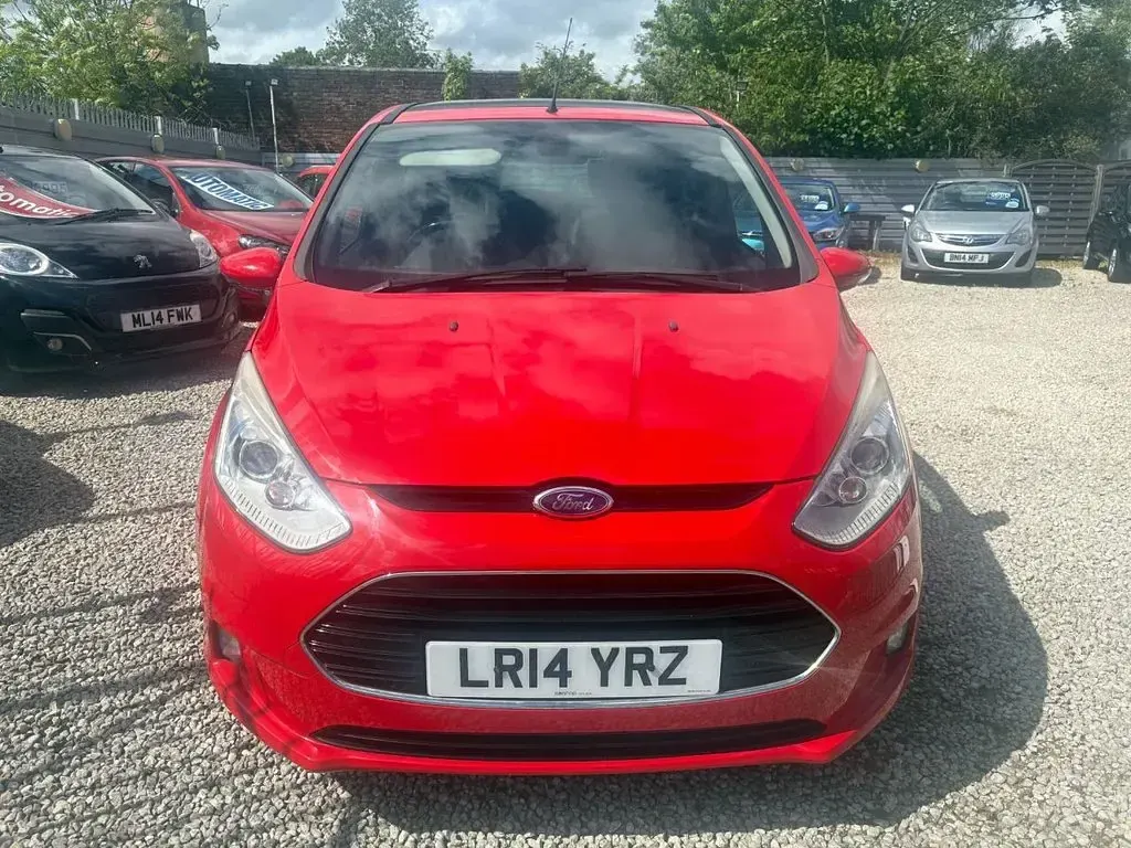 Used Ford B-MAX Titanium X 95 HP (69 kW) 2014 Red MPV