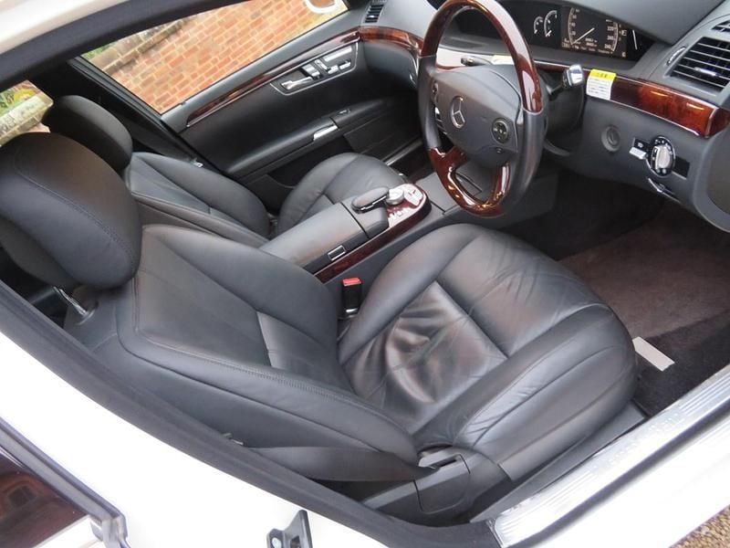 Used Mercedes S550 2024 White Sedan