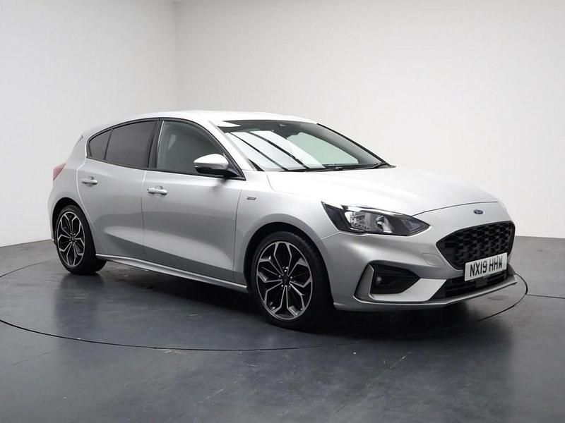 Silver Used 2019 Ford Focus ST-Line X Hatchback | £12,890 (Fair price) - Image 1/3