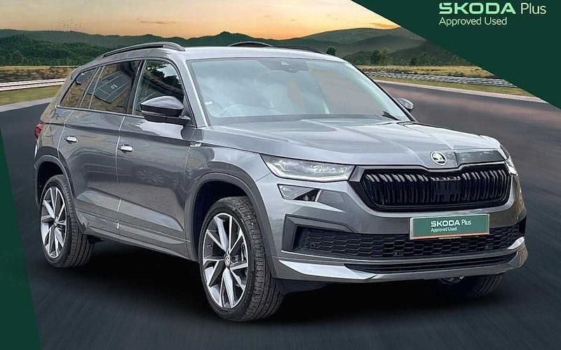 Grey Used 2023 Skoda Kodiaq SportLine SUV | £29,990 (Fair price) - Image 1/4