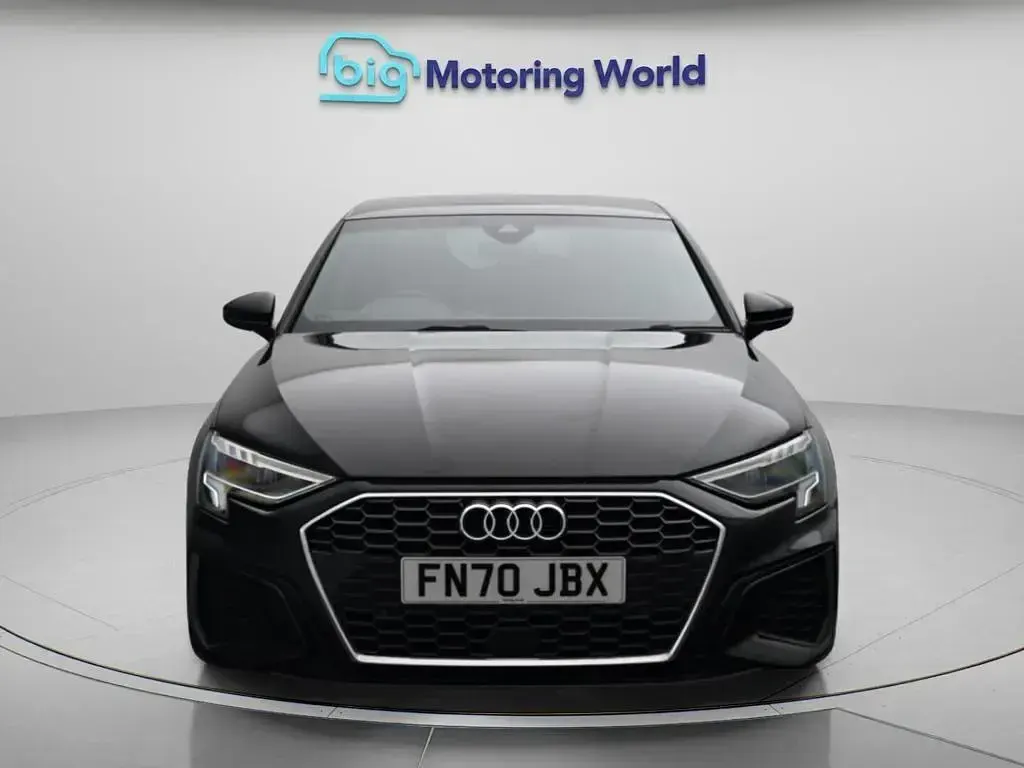 Used Audi A3 Sportback S-Line 150 HP (110 kW) 2020 Black Hatchback