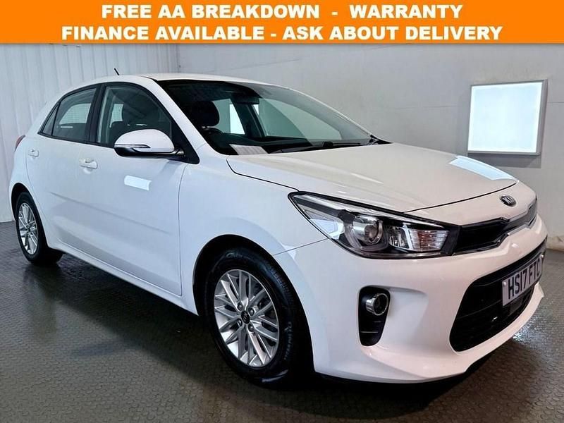 White Used 2017 Kia Rio Hatchback | £10,895 (A bit pricey) - Image 1/4