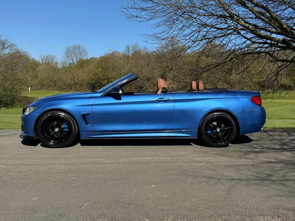 Used BMW 420 Cabriolet M Sport 2016 Blue Cabriolet