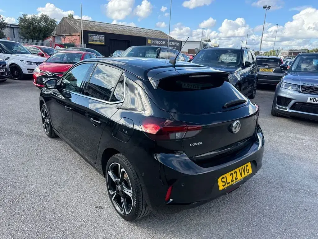 Used Vauxhall Corsa Edition 75 HP (55 kW) 2022 Black Hatchback