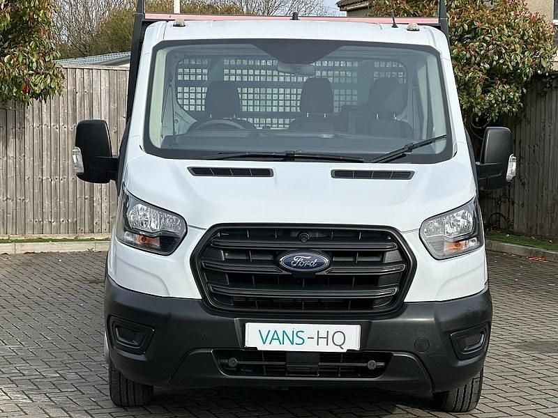 Used Ford Transit 130 HP (95 kW) 2019 White Cabriolet