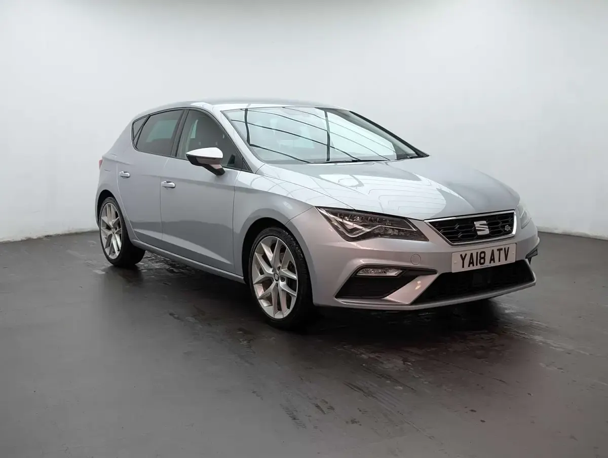 Used Seat Leon FR 125 HP (91 kW) 2018 Silver Hatchback
