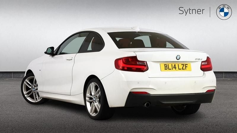 Used BMW 218 M Sport 141 HP (103 kW) 2014 White Coupe