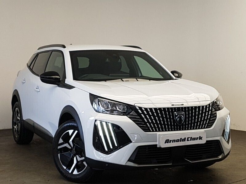 White New 2025 Peugeot 2008 Allure SUV | £21,498 (Fair price) - Image 1/4