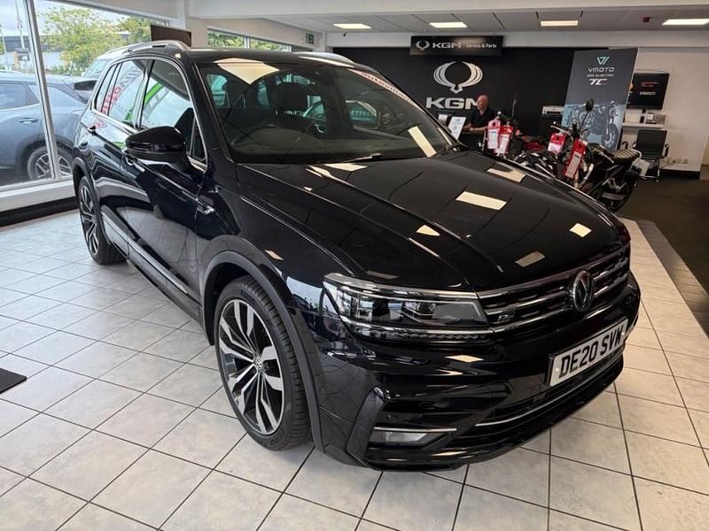 Black Used 2020 VW Tiguan SEL SUV | £22,990 (Fair price) - Image 1/4