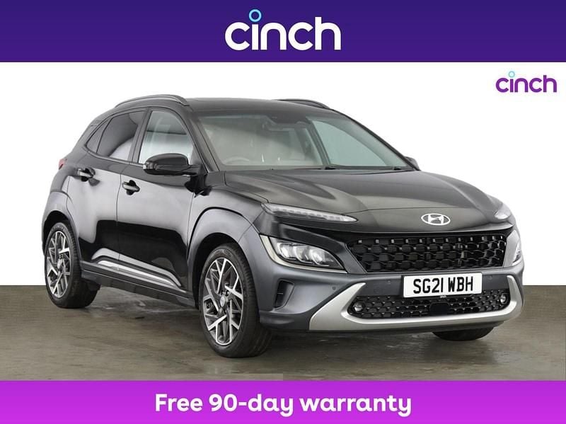 Black Used 2021 Hyundai Kona Ultimate SUV | £16,489 (Good price) - Image 1/3