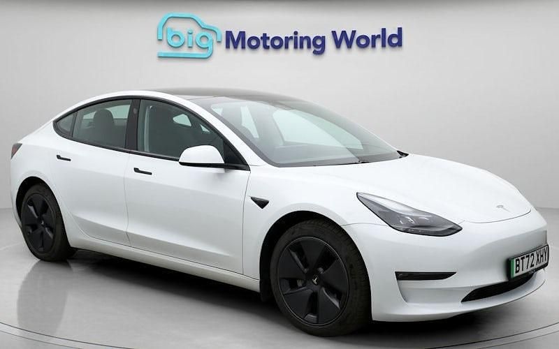 Used 2022 Tesla Model 3 Long Range AWD Sedan | £24,200 (A bit pricey) - Image 1/4