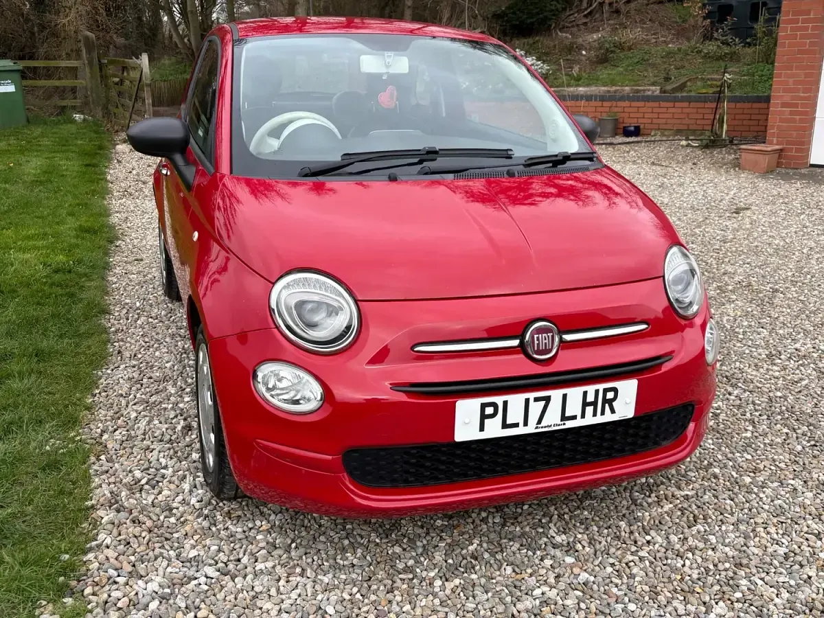 Used Fiat 500 Pop 69 HP (50 kW) 2017 Red Hatchback