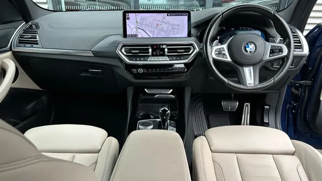 Used BMW X3 M Sport 184 HP (135 kW) 2023 Blue SUV