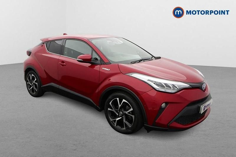 Red Used 2021 Toyota C-HR Design SUV | £18,699 (Super price) - Image 1/4