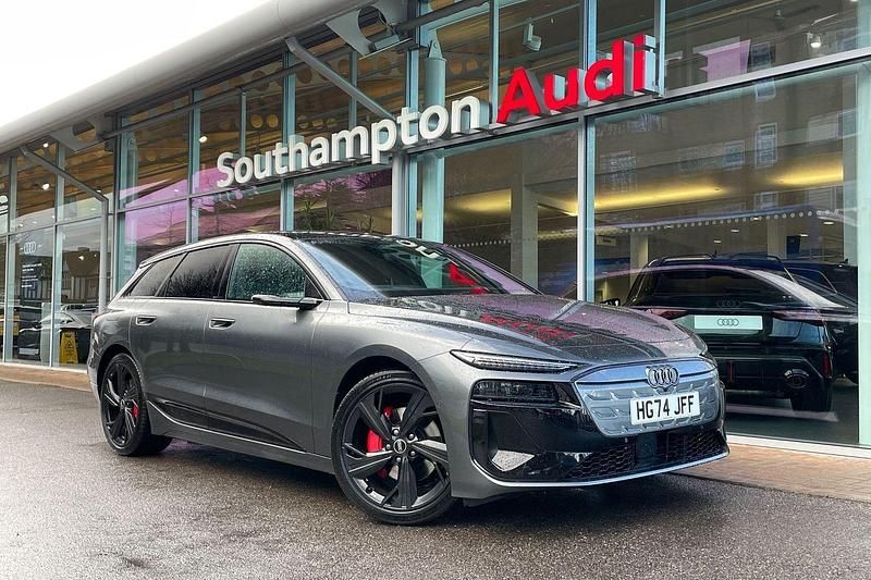 Grey Used 2025 Audi A6 e-tron Performance Estate | £62,990 - Image 1/4