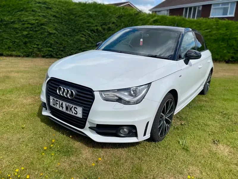 Used Audi A1 Sportback S-Line 2014 White Hatchback