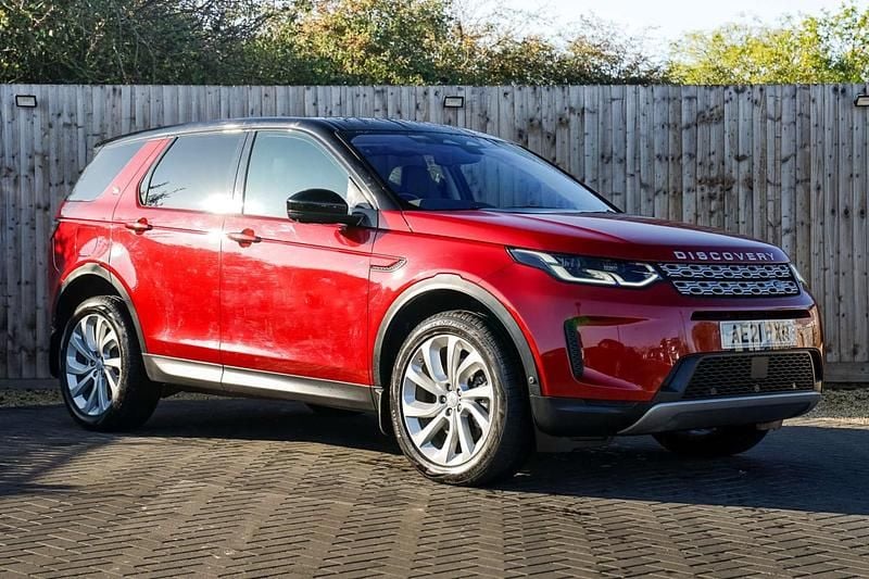 Red Used 2021 Land Rover Discovery Sport HSE SUV | £24,295 (A bit pricey) - Image 1/4