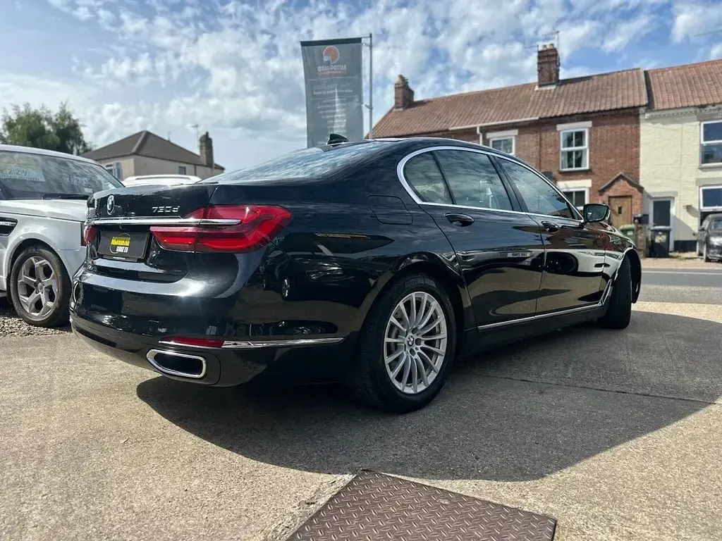 Used BMW 730 Comfort Edition 2017 Black Sedan