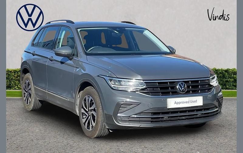 Grey Used 2022 VW Tiguan Active SUV | £21,234 (Fair price) - Image 1/4