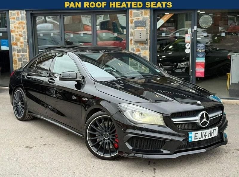 Black Used 2014 Mercedes CLA45 AMG AMG Sedan | £16,000 (Fair price) - Image 1/4