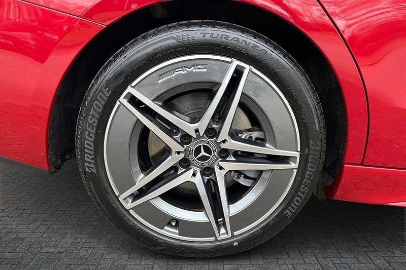 Used Mercedes C200 AMG line 204 HP (150 kW) 2025 Patagonia red Sedan