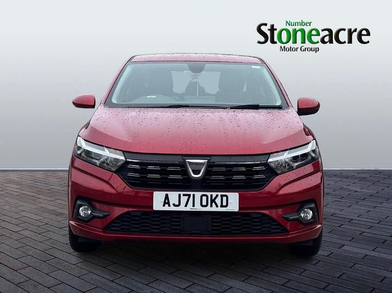 Used Dacia Sandero Comfort 100 HP (73 kW) 2022 Red Hatchback