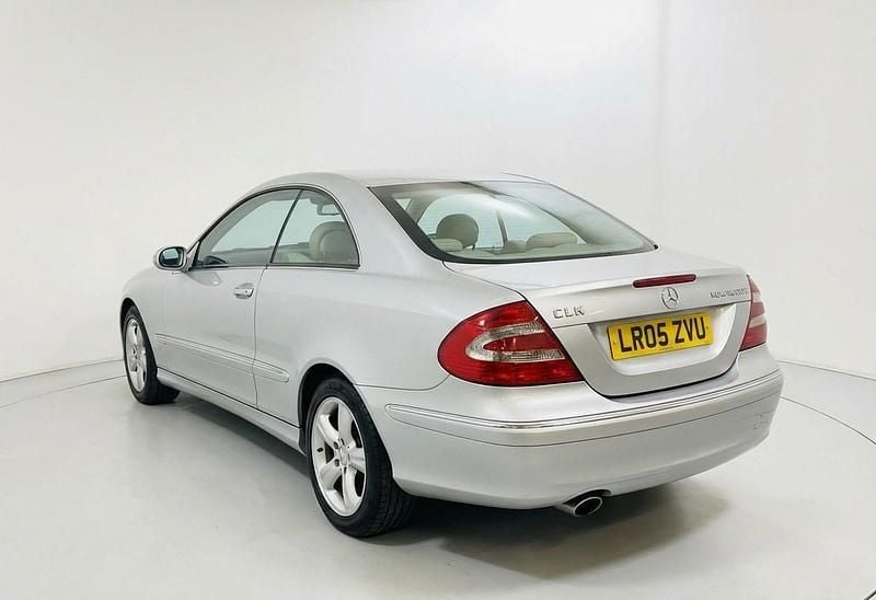 Used Mercedes CLK200 Elegance 163 HP (119 kW) 2005 Silver Coupe