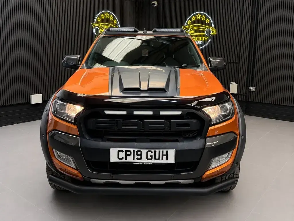 Used Ford Ranger Wildtrack 2019 Orange Pickup