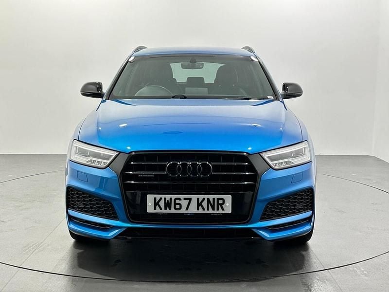 Used Audi Q3 Black Edition 180 HP (132 kW) 2018 Blue SUV