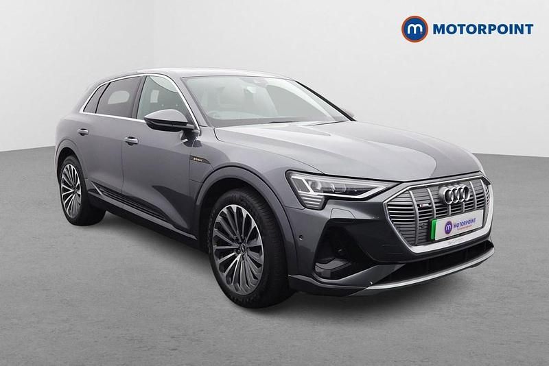 Grey Used 2020 Audi e-tron S-Line SUV | £22,399 (Fair price) - Image 1/4