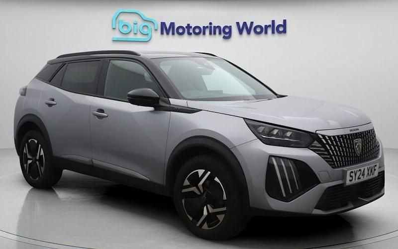 Grey Used 2024 Peugeot 2008 GT SUV | £18,800 (Fair price) - Image 1/4