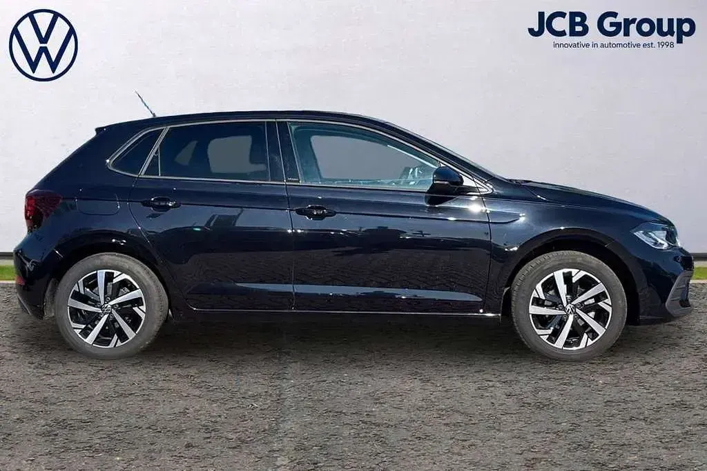 Used VW Polo Match 95 HP (69 kW) 2025 Black Hatchback