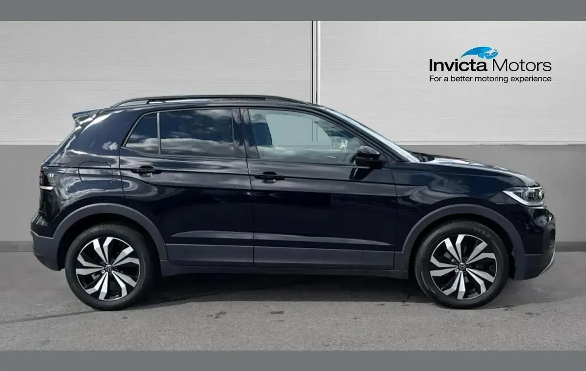 Gebraucht VW T-Cross Black Edition 115 PS (84 kW) 2023 Schwarz SUV
