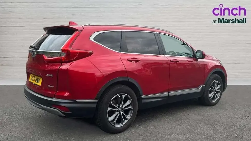 Używany Honda CR-V Hybrid 184 KM (135 kW) 2021 Czerwony SUV