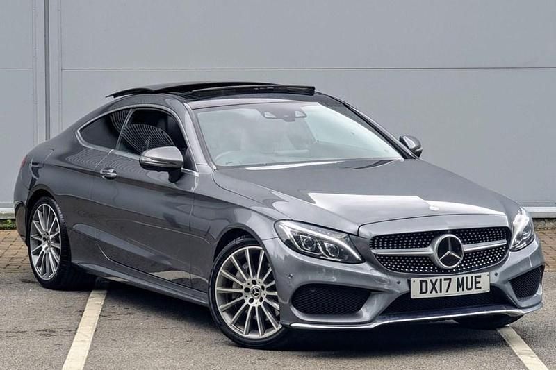 Grey Used 2017 Mercedes C250 AMG Line Premium Plus Coupe | £14,995 (Fair price) - Image 1/1