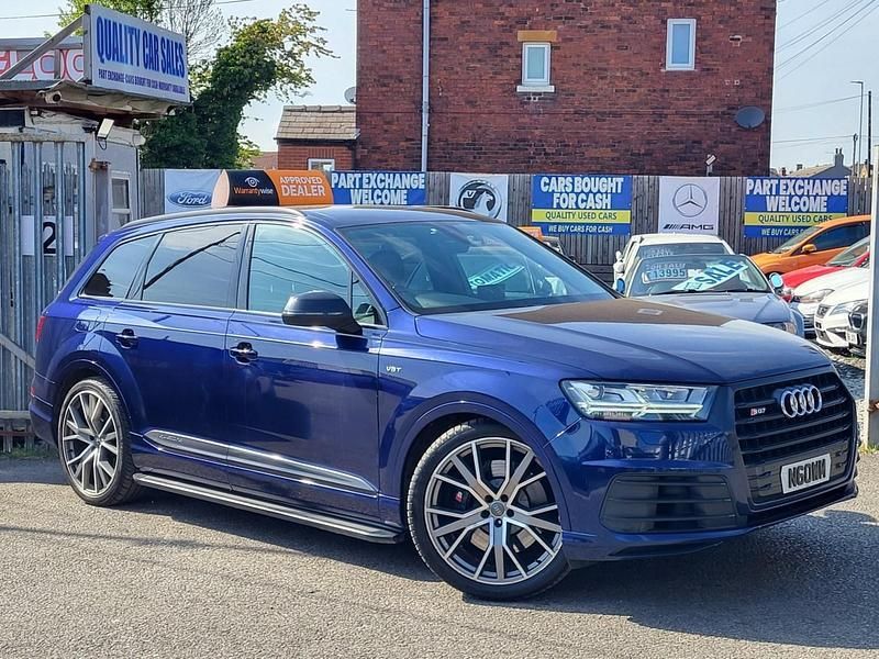 Blue Used 2018 Audi SQ7 Performance SUV | £23,995 (A bit pricey) - Image 1/4