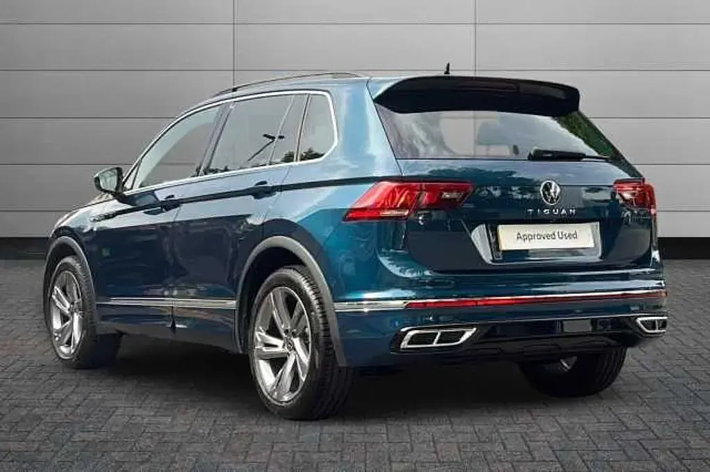 Used VW Tiguan R-line Edition 150 HP (110 kW) 2024 Nightshade blue SUV