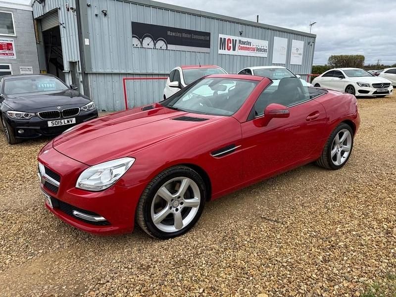 Red Used 2013 Mercedes SLK250 Cabriolet | £6,990 (Good price) - Image 1/4