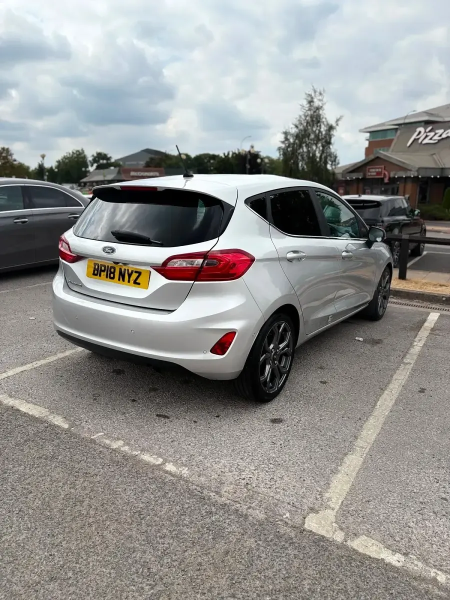 Used Ford Fiesta Titanium 2018 Silver Hatchback