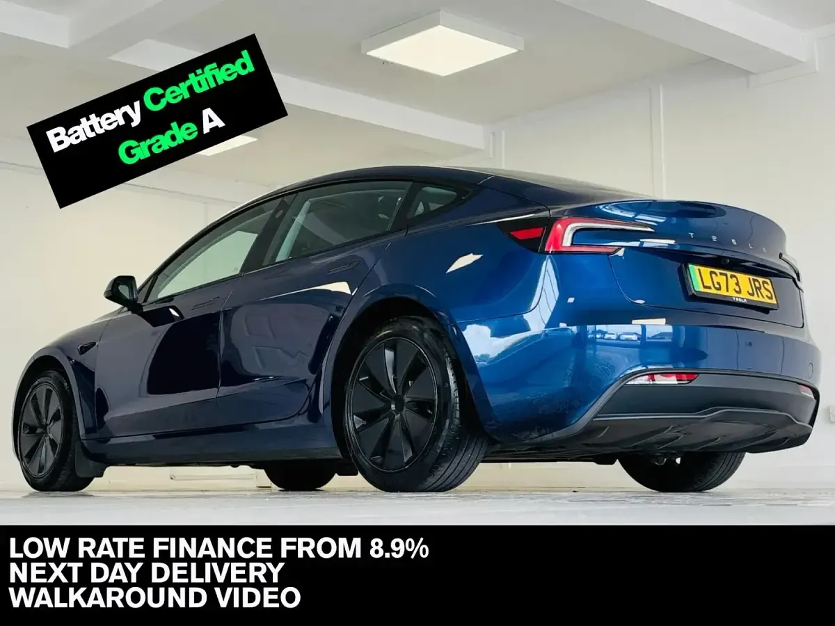 Used Tesla Model 3 RWD 208 kW (283 HP) 2024 Blue Sedan