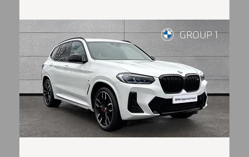 White Used 2023 BMW X3 M Sport SUV | £41,975 (Good price) - Image 1/4
