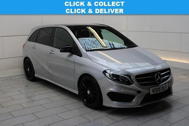 Silver Used 2015 Mercedes B200 AMG line MPV | £9,900 (Fair price) - Image 1/3