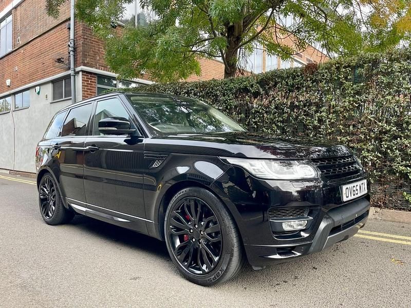 Black Used 2015 Land Rover Range Rover Sport Autobiography SUV | £15,995 (Fair price) - Image 1/4