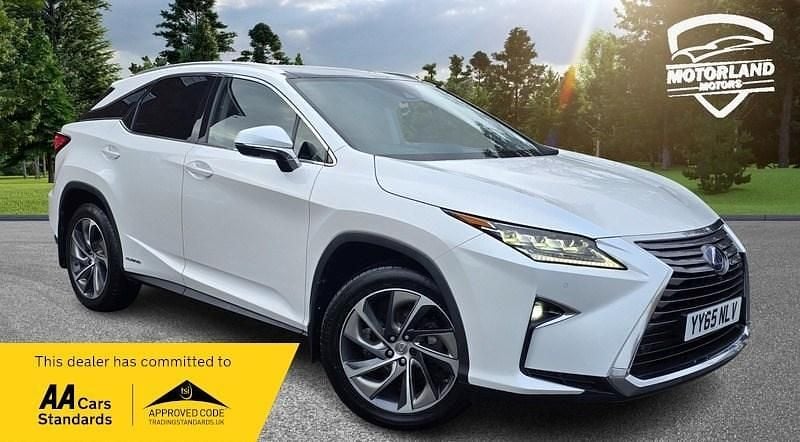 Used Lexus RX450h 2016 White SUV