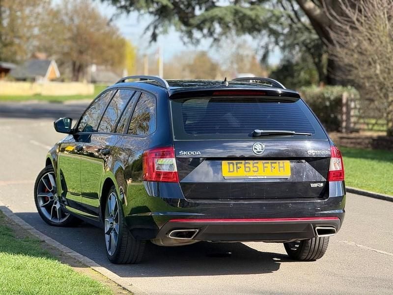 Used Skoda Octavia vRS 2015 Black Hatchback