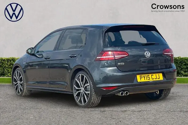 Used VW Golf VII GTD 184 HP (135 kW) 2015 Grey Hatchback