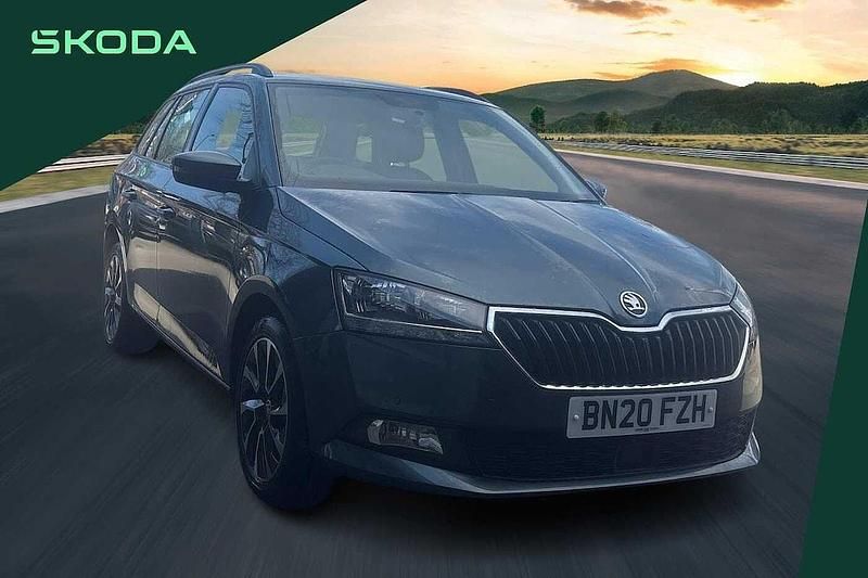 Used Skoda Fabia SE Drive 94 HP (69 kW) 2020 Grey Estate