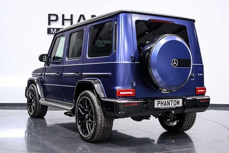 Used Mercedes G63 AMG AMG 585 HP (430 kW) 2018 Blue SUV