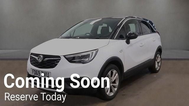 Used Vauxhall Crossland X Business Edition 110 HP (80 kW) 2019 White SUV
